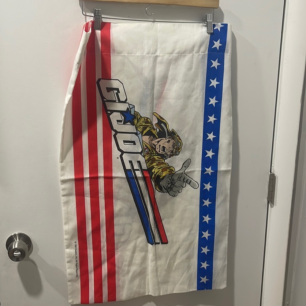 Vintage GI Joe Pillow Case 1991 Hasbro